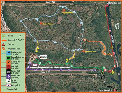 Oxbow Trail Map | St. Lucie County, FL