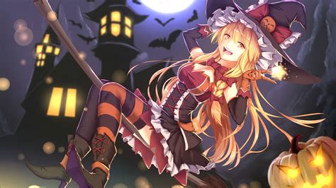 🔥 [38+] Halloween Anime Girls Wallpapers | WallpaperSafari