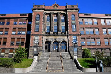 Saint John High School on Prince William Street in Saint John, Canada ...