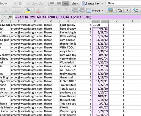 Creating Random Numbers in Excel - Royalwise