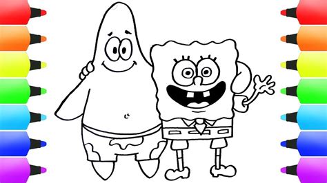 Spongebob And Patrick Drawings Easy : Patrick Drawing Spongebob Drawings Cute Sketches Paintings ...