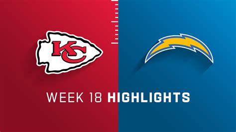 Kansas City Chiefs vs. Los Angeles Chargers highlights | Week 18