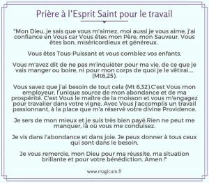 3 Prières à l’Esprit Saint: pour le discernement et le travail