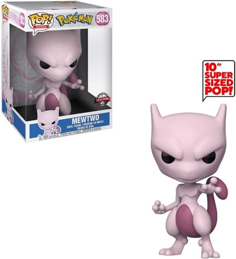 Amazon.com: Funko POP! Games: Pokemon Mewtwo 10": Toys & Games