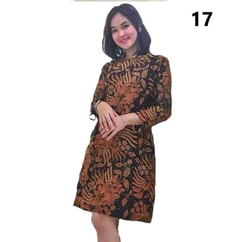 BATIK DRESS INDONESIA/ Formal Batik Dress/ Printed Dress/ | Etsy