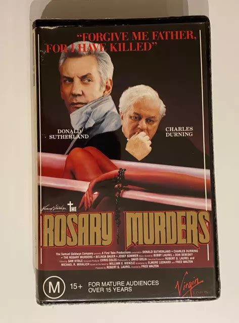 ROSARY MURDERS [VHS] Virgin Vision 1987 Thriller Big Box Ex-Rental ...