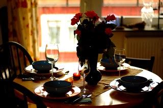 Dinner table | Friends for dinner. Spent most of the day pla… | Flickr