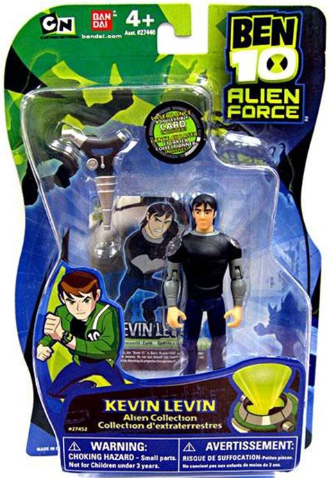 Ben 10 Alien Force Alien Collection Kevin Levin 4 Action Figure Bandai - ToyWiz