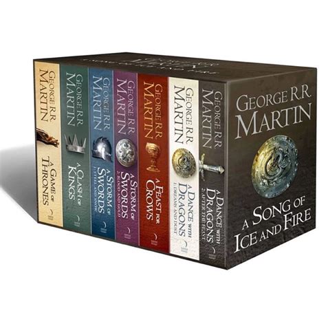 GAME OF THRONES A Song of Fire and Ice 7 Books Collection Set w Box Brand New Sealed game of ...