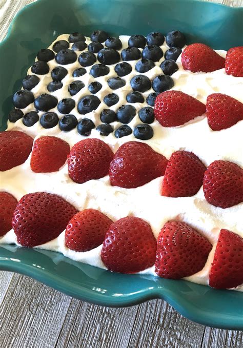 Layered 4th of July Flag Cake | Recipe | Flag cake recipe, Cake recipes ...