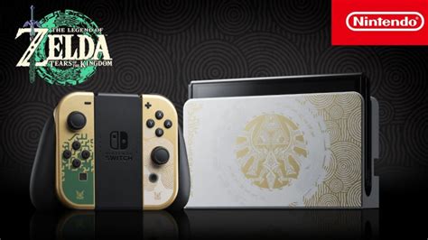 Zelda Tears of the Kingdom : nouvelle Nintendo Switch OLED, manette ...