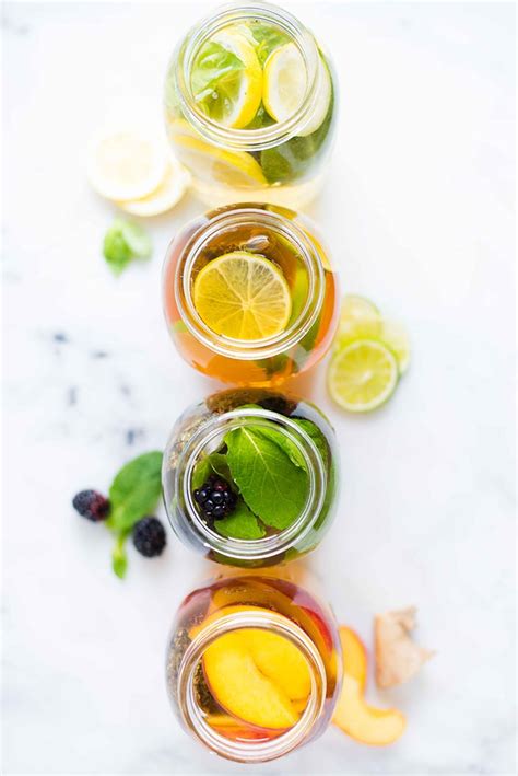 4 Healthy Iced Tea Recipes For Summer • A Sweet Pea Chef