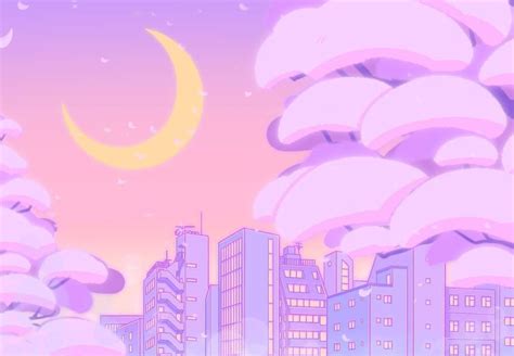 View Purple Aesthetic Wallpaper Anime Free