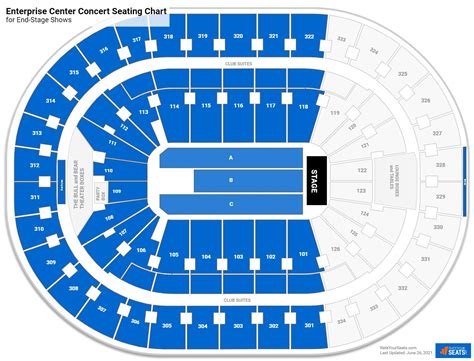 Virtual Seating Chart Enterprise Center - Center Seating Chart