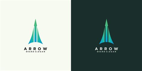 arrow logo design vector with creative unique concept 12464221 Vector Art at Vecteezy