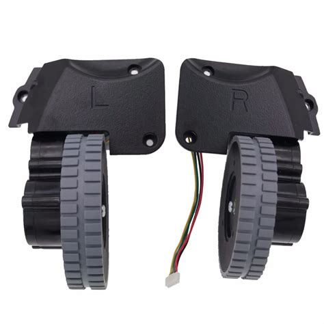 Original (Left+Right ) wheel for robot vacuum cleaner ilife a4 a4s ...