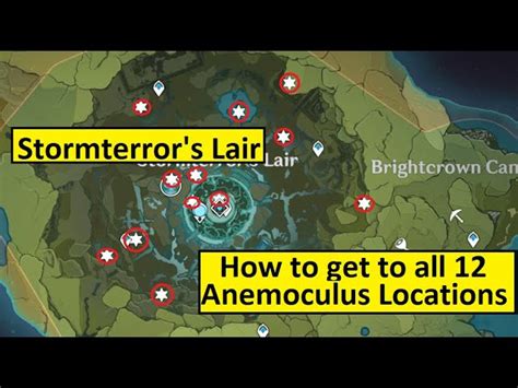 How to get anemoculus genshin impact stormterror lair | Rapidement