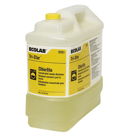 ECO6110261 | Ecolab 6110261 Tri-Star™ Chlorite Laundry Destainer | HILL ...