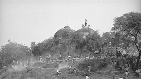 31 Years Since Babri Masjid Demolition: In Pictures