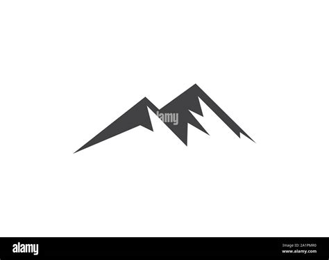 vector mountain and outdoor adventures logo, Mountain Logo Template ...