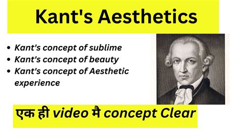 Kant's aesthetics | Critique on Judgment | concept of beauty and ...