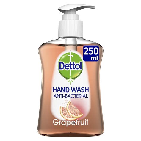 Dettol Liquid Hand Wash Soap Anti-Bacterial Moisturising, Grapefruit, 250 ml: Amazon.co.uk ...