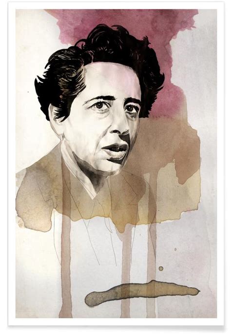 Hannah Arendt Poster | JUNIQE