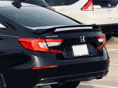 18 Accord Sport larger spoiler | 2018 Honda Accord Forum