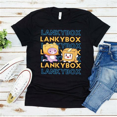 Lanky Box T Shirt Kids Boys Girls Present Tee Top Funny | Etsy