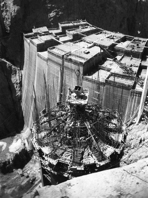 Hoover Dam Construction History Photos