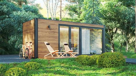 Eco-friendly Garden Pod PopUpHut 13.2m² / 6 x 2.5 m – Summer House 24