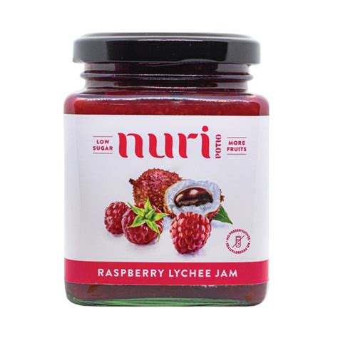 Raspberry Lychee Jam - Nuripotio.com