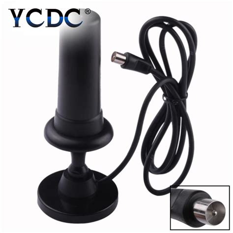 YCDC TV Digital Freeview Aerial Booster Antenna DVB T DVB T HDTV Indoor TV Antenna Booster ...