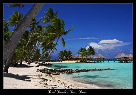 Exotic Beach - Bora Bora | The beach in front of the garden … | Flickr