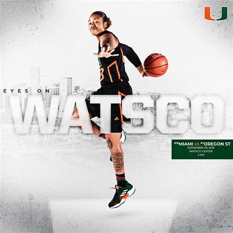 2019-20 Miami Hurricanes Women's Basketball :: Behance