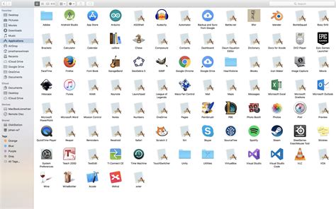 macos | Los iconos de las aplicaciones van a faltar en el