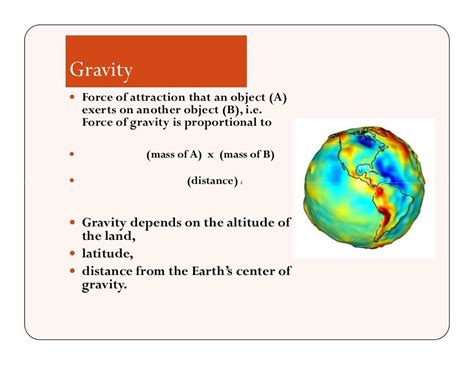 Gravity Method | Geophysics | Geology