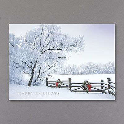 Frosty Winter Scene | Nature christmas cards, Holiday greetings ...