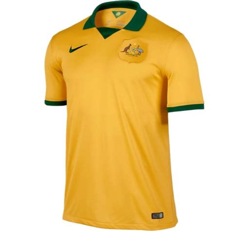 Australia national team Home football shirt 2014/15 - Nike ...