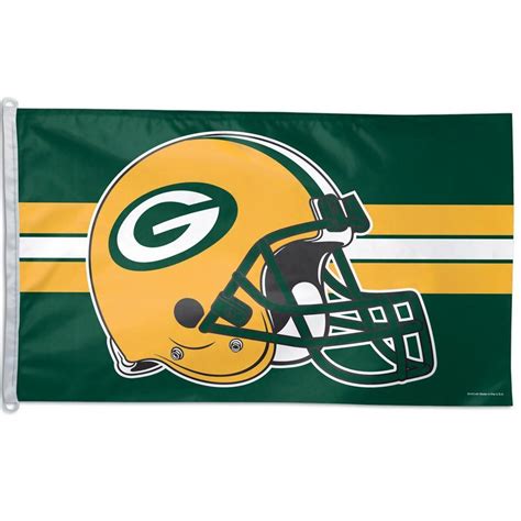 3x5 Green Bay Packers Outdoor Flag | Green bay packers team, Green bay packers colors, Green bay ...