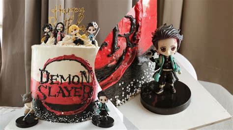 DEMON SLAYER Cake Design | Princess GB - YouTube