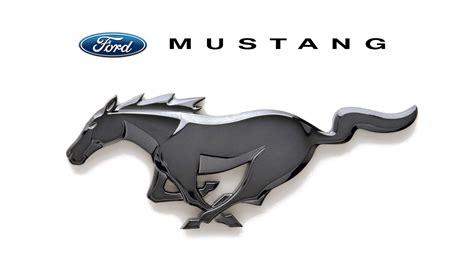 Mustang Logo Wallpapers Black - Wallpaper Cave