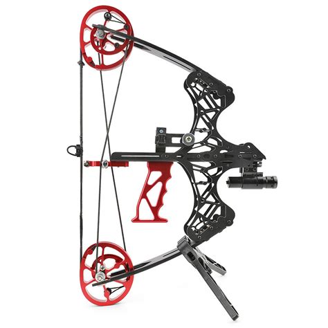 18" Mini Compound Bow 35-38lbs Dual-use Steel Ball Arrows Set Archery Hunting | eBay