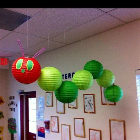 The Very Hungry Caterpillar - Adorable classroom decor (from the ceiling or wall) that you ...