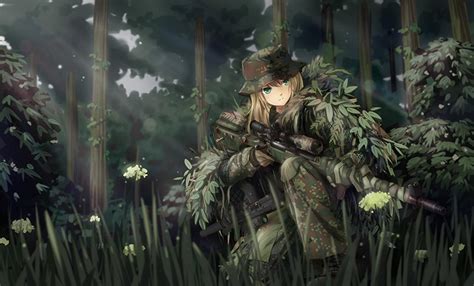 Anime Military Girl Wallpapers - Wallpaper Cave