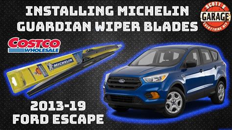 How to Quickly and Easily Install Michelin Guardian Wiper Blades on ...