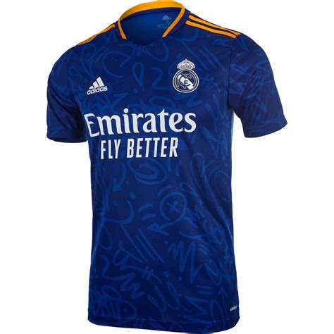 2021/22 adidas Real Madrid Away Jersey - SoccerPro