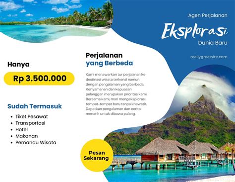 Cara Nak Buat Brosur Pulau Yang Menarik - Riset