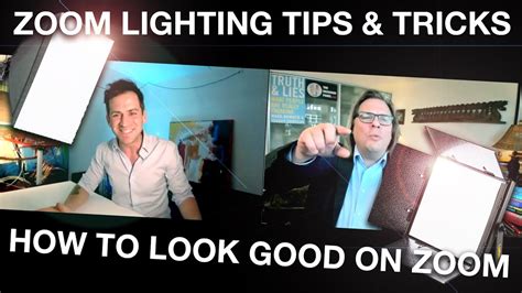 Best Webcam Lighting For Zoom Meetings: How To Look Good On Zoom Lighting Setup - YouTube