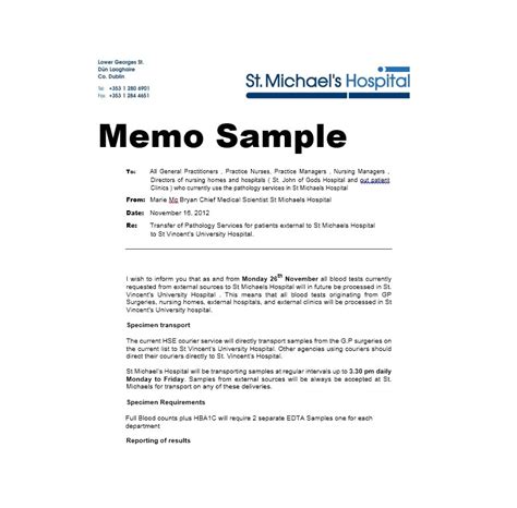 Ms Office Memo Template For Your Needs